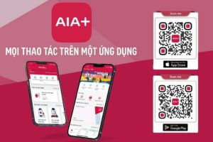 AIA+ ứng dụng thanh toán trực tuyến của AIA